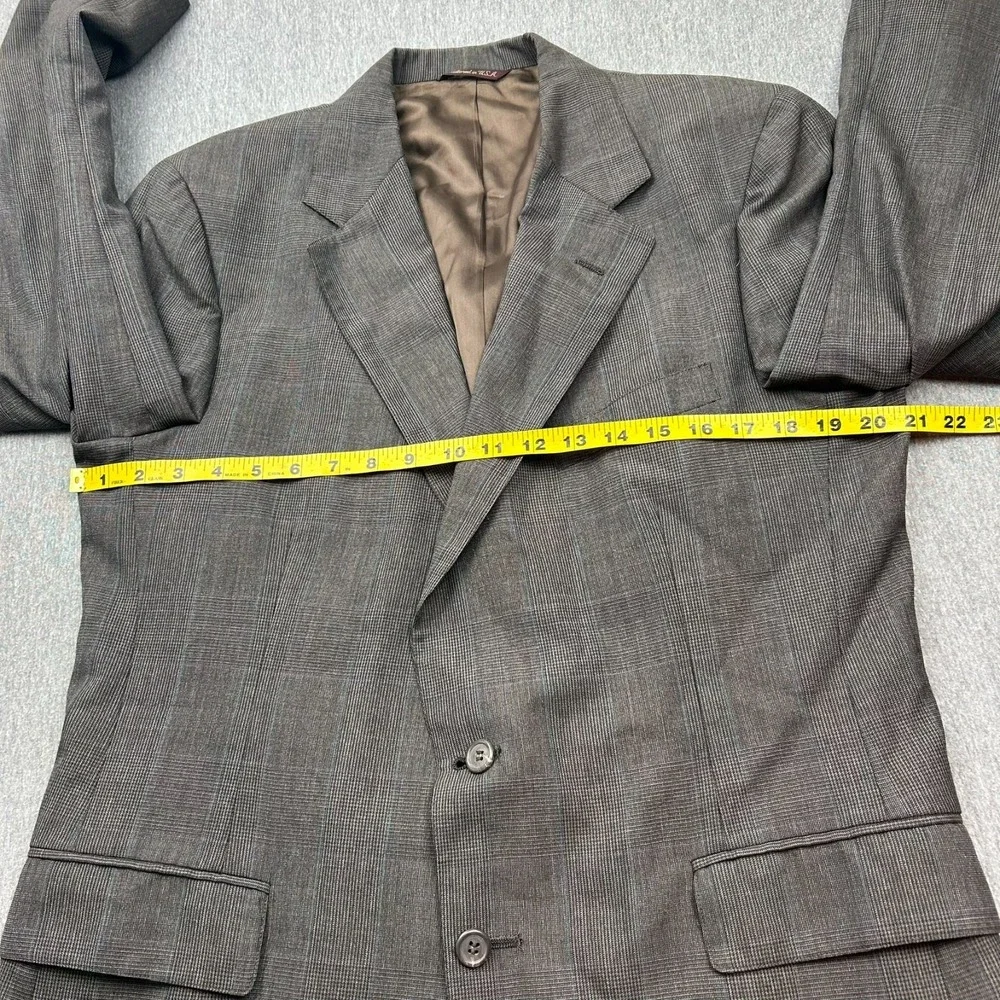 Polo University Club Ralph Lauren Glen Check Blazer Mens 42? Sport Coat‎